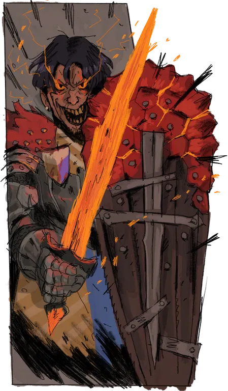 Sir Osric, The Black Shield